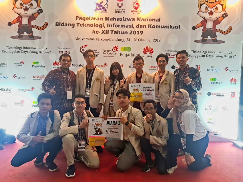 Team Amikom Membawa Dua Juara Dari GEMASTIK XII