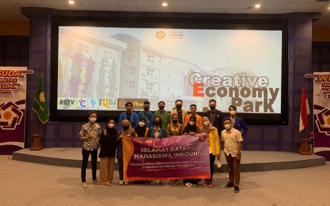 Universitas Amikom Yogyakarta Sambut Mahasiswa Inbound Program Pertukaran Mahasiswa MBKM