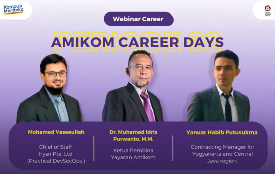 Amikom Career Days 2024 Dorong Peserta Mengenal Diri dan Persiapkan Karier Global