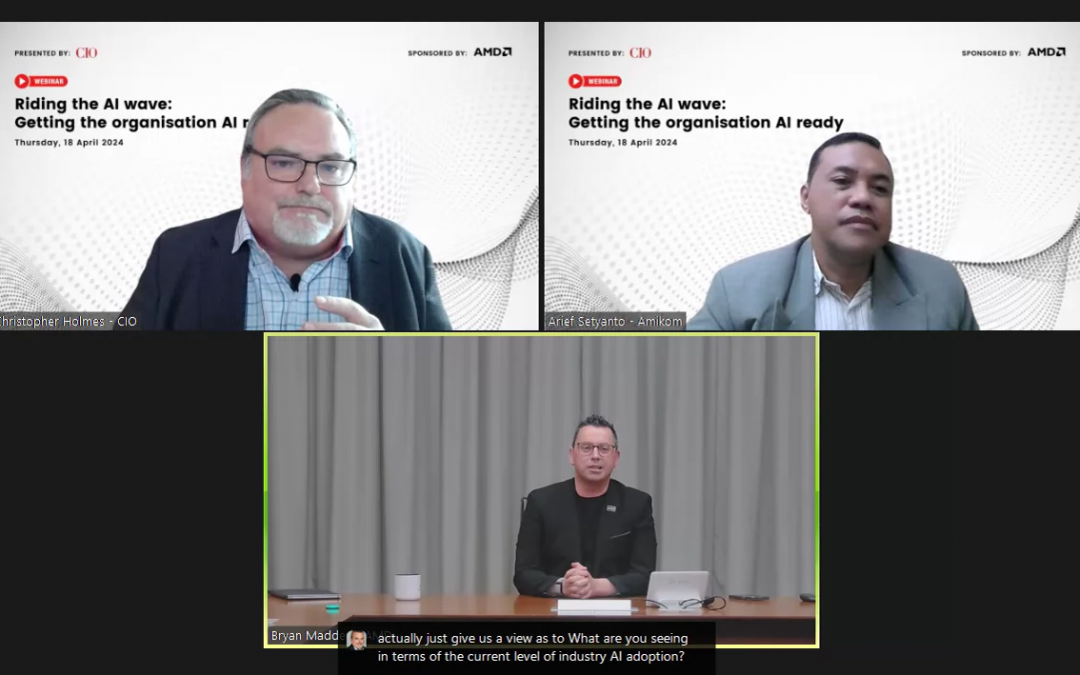 Dosen Universitas Amikom Yogyakarta Menjadi Pemateri Webinar Internasional “Riding the AI wave: Getting the organization AI ready”