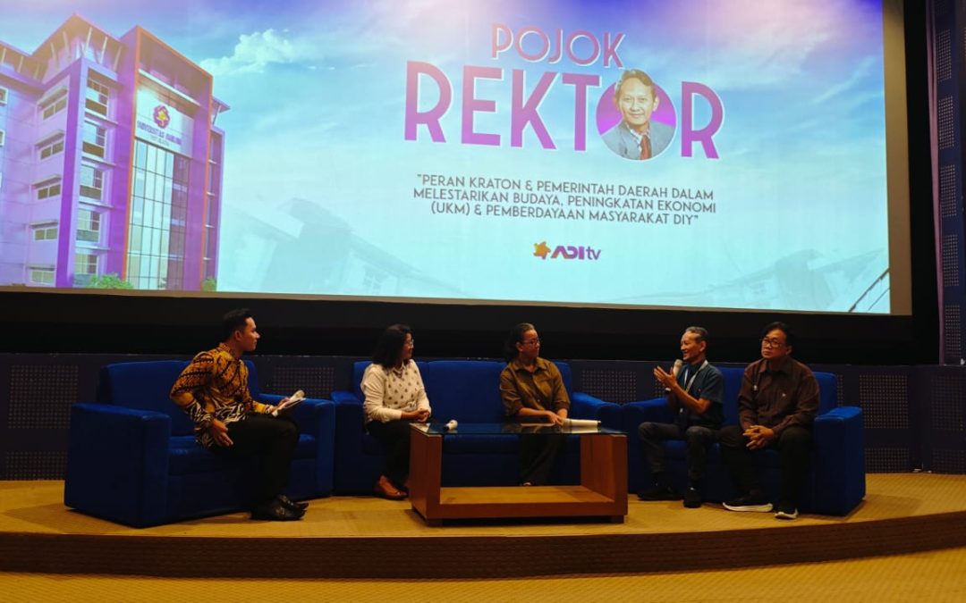 Talk Show “Pojok Rektor” dalam Bazar Ramadhan 2025 – Bahas Peran Kraton dan Pemerintah Daerah dalam Budaya dan UKM DIY